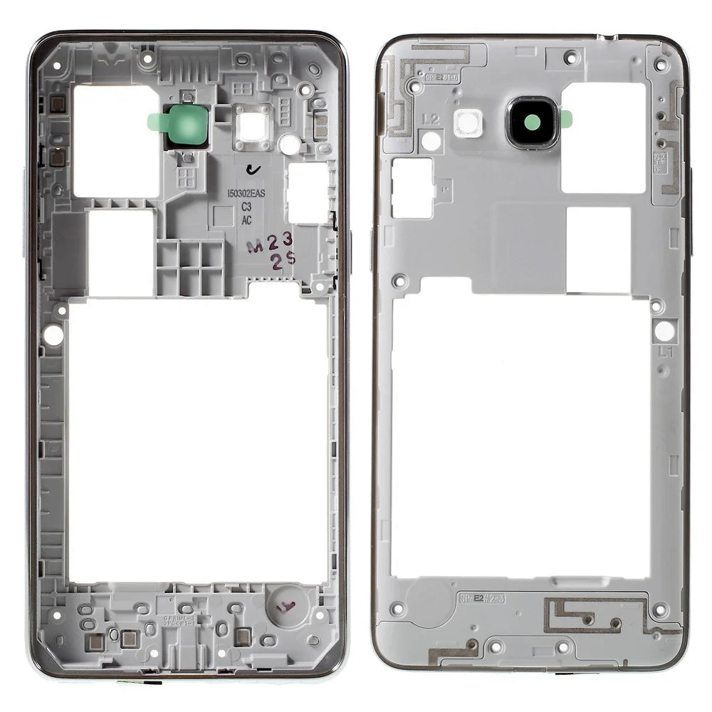 OEM Middle Plate Frame Replacement for Samsung Galaxy Grand Prime SM-G530F - Silver Color - 1