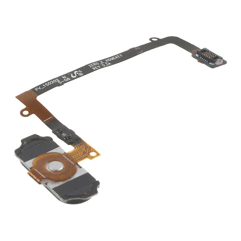 OEM Home Button with Flex Cable for Samsung Galaxy S6 Edge SM-G925 - Black - 2