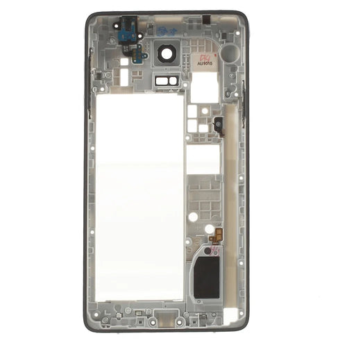 For Samsung Galaxy Note 4 SM-N910F Rear Housing with Small Parts - Black - 1