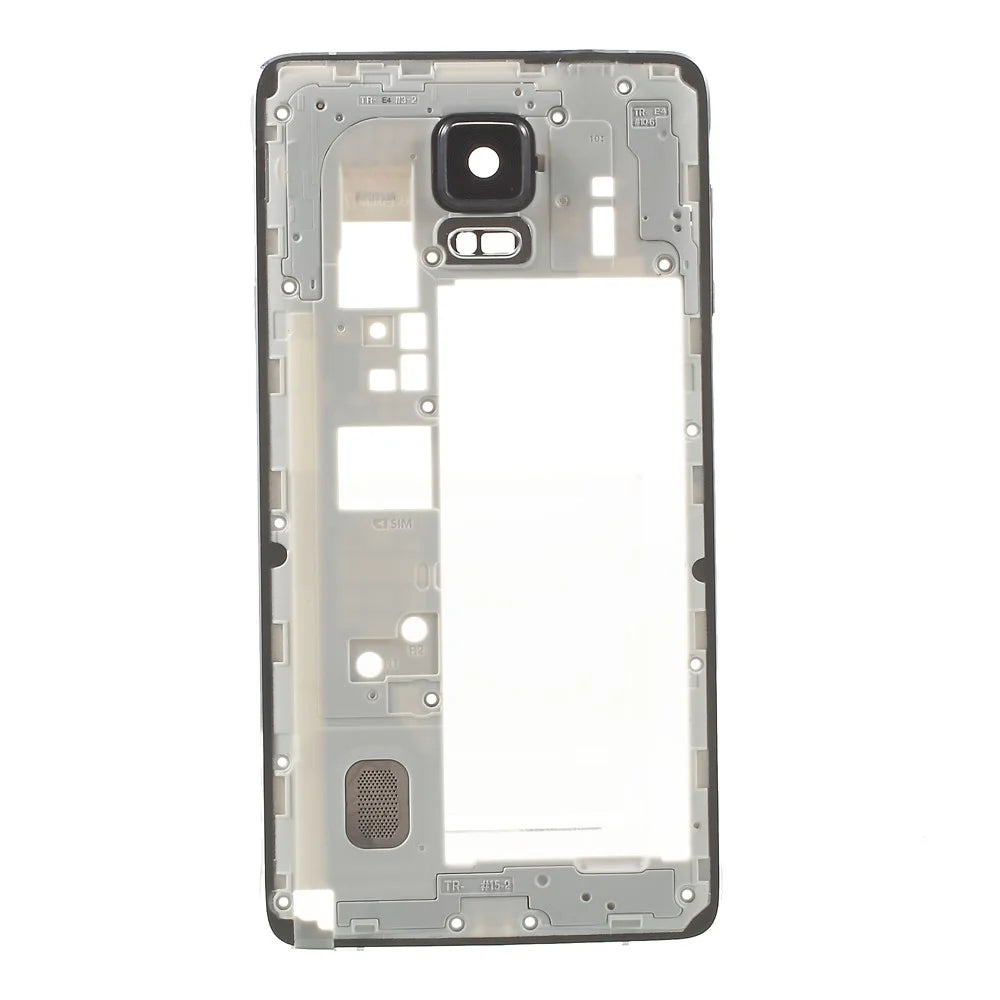 For Samsung Galaxy Note 4 SM-N910F Rear Housing with Small Parts - Black - 2
