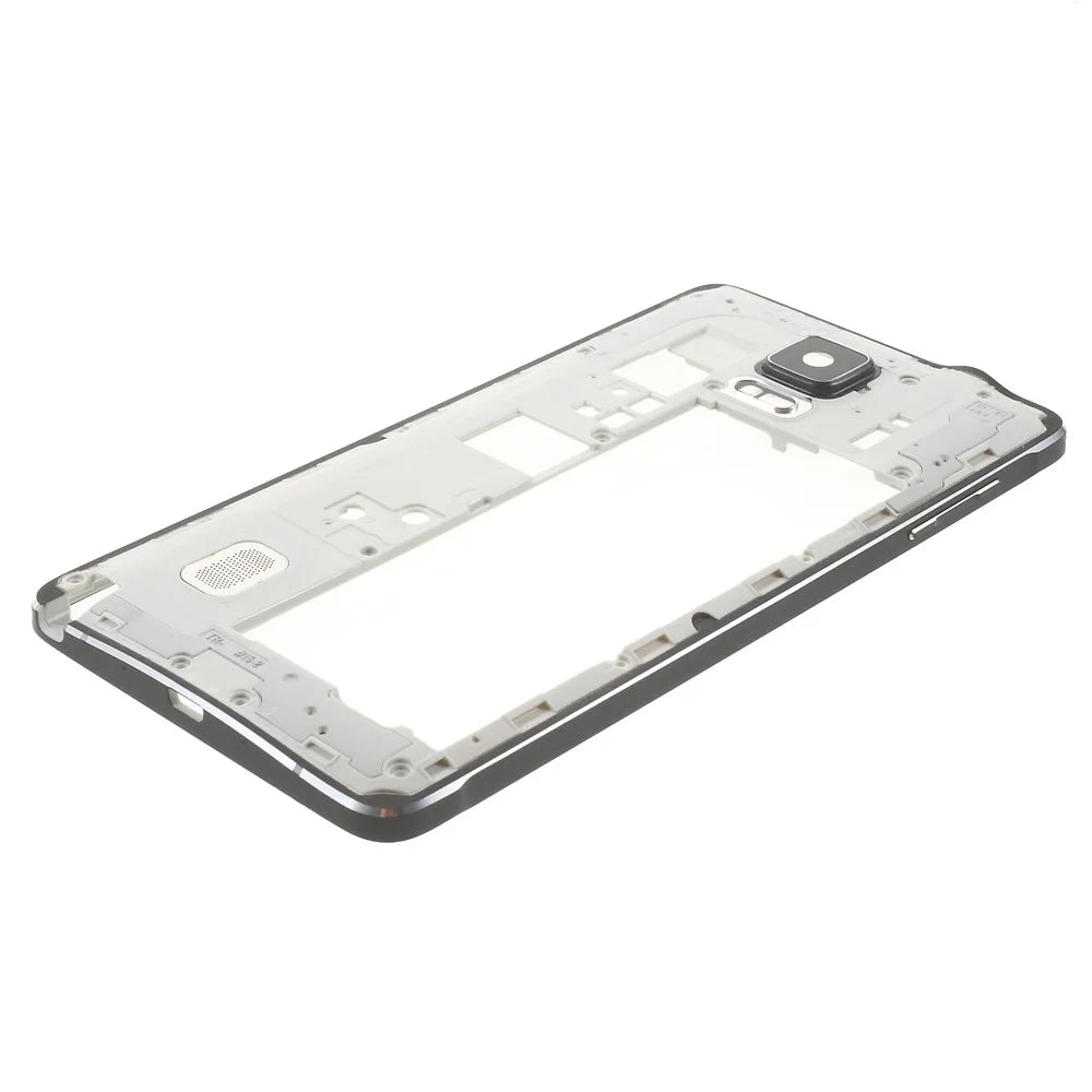 For Samsung Galaxy Note 4 SM-N910F Rear Housing with Small Parts - Black - 5