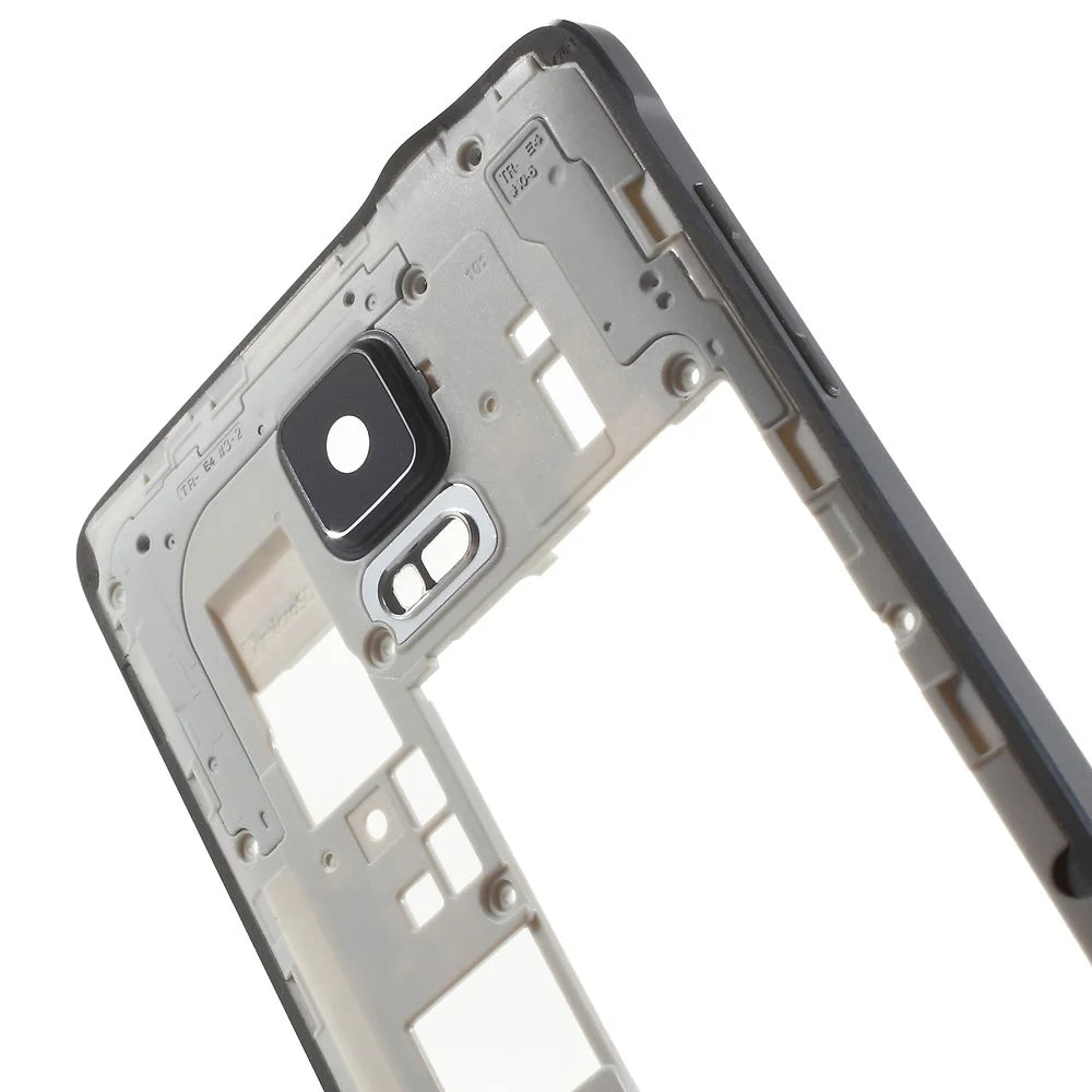 For Samsung Galaxy Note 4 SM-N910F Rear Housing with Small Parts - Black - 6