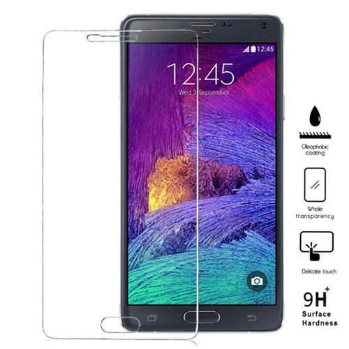 0.25mm 9H Anti-explosion Tempered Glass Screen Guard Film Arc Edge for Samsung Galaxy Note 4 N910 - 1