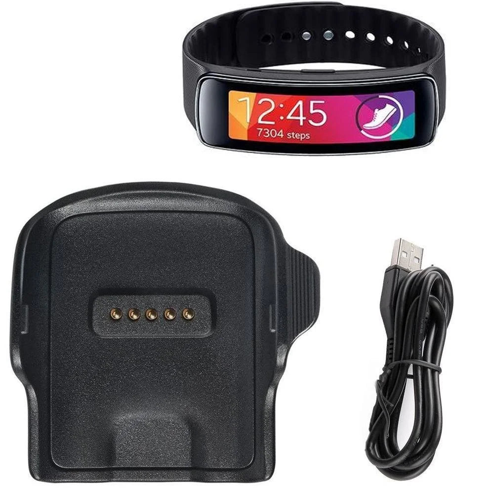 Charging Dock Charger Station with Cable for Smart Watch Samsung Gear Fit (R350) - 4
