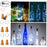 2m 20-LED Waterproof Copper Wire Wine Bottle String Festival Decor (6 PCS/Pack with screws) - White - 1