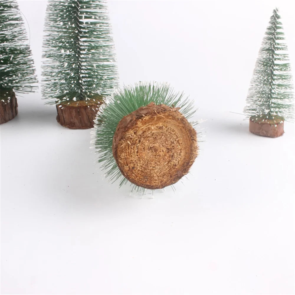 Mini Artificial Christmas Tree Home Table Top Decor, Size: 10 x 6cm - 4