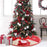 102cm Christmas Tree Skirt Mat Christmas Holiday Party Decoration - 5