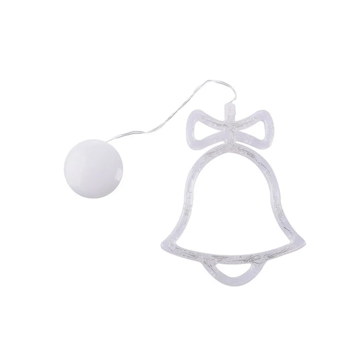 Christmas LED Wire Fairy String Light with Suction Cup - Bell - 1