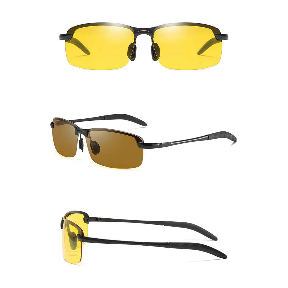 Day Night Dual-purpose Chromotropic 3043 Polarizing Night Vision Sunglasses Driving Glasses - 5