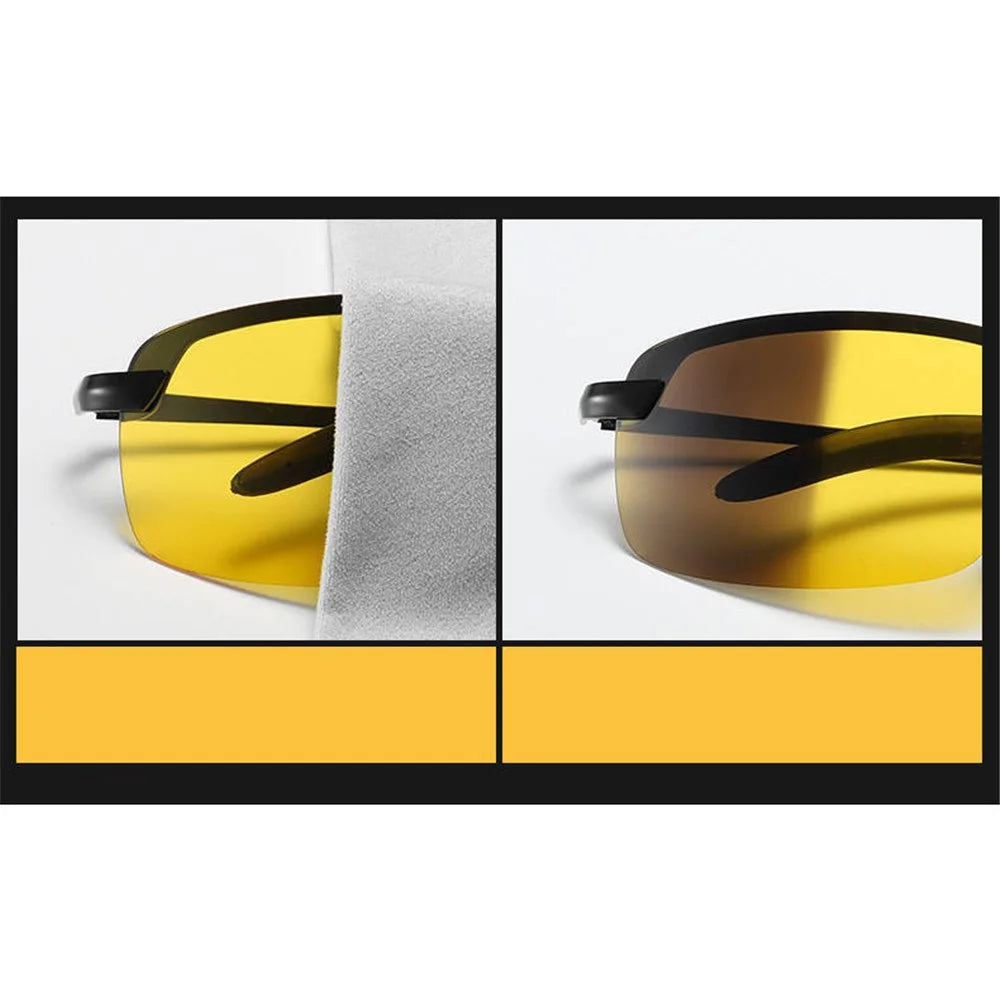 Day Night Dual-purpose Chromotropic 3043 Polarizing Night Vision Sunglasses Driving Glasses - 6