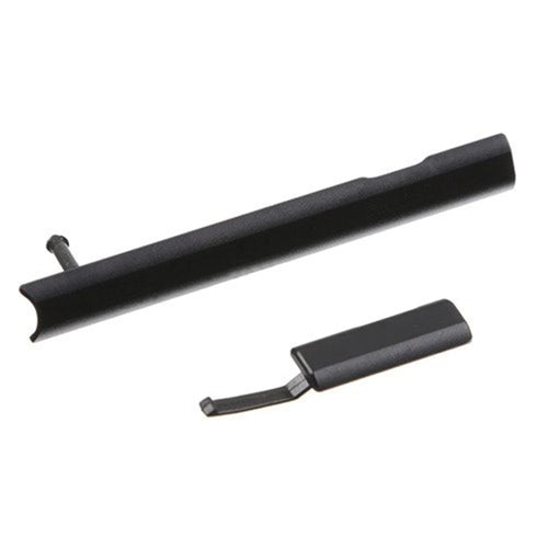 2 PCS/Set OEM Card Slot Cover and USB Cover for Sony Xperia Z Ultra XL39h C6806 - 1