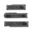 3PCS/Set OEM Card Cap and USB Cover for Sony Xperia Z1 Compact D5503 - Black - 2