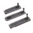 3PCS/Set OEM Card Cap and USB Cover for Sony Xperia Z1 Compact D5503 - Black - 3