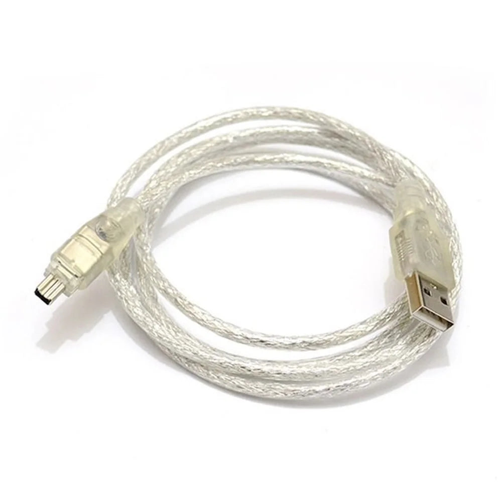 USB Male to Firewire IEEE 1394 4 Pin Male iLink Adapter Cord Cable for SONY DCR-TRV75E DV (FW-037) - 6