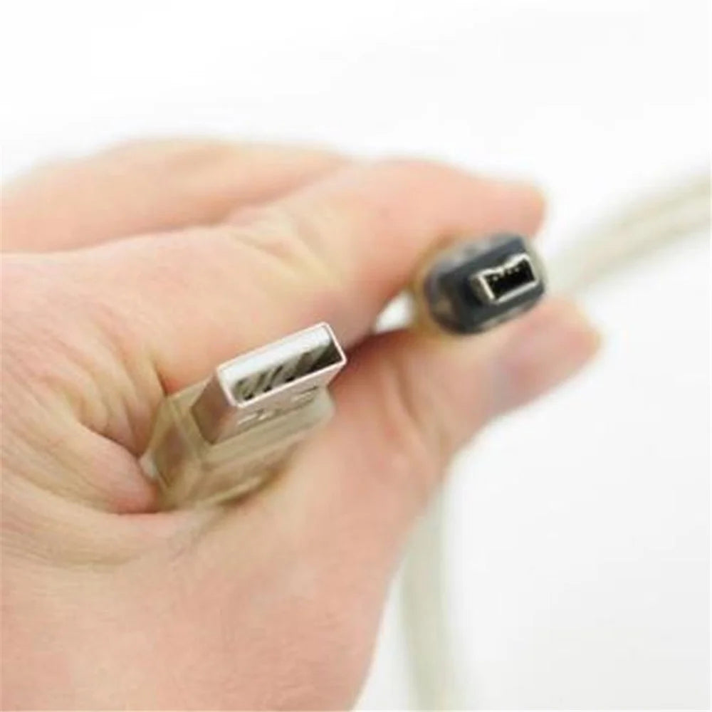 USB Male to Firewire IEEE 1394 4 Pin Male iLink Adapter Cord Cable for SONY DCR-TRV75E DV (FW-037) - 7
