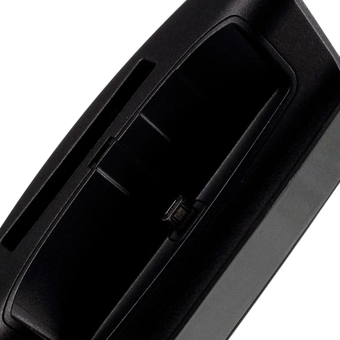 USB Charger Dock Cradle w/ Spare Battery Slot for LG G4 - Black - 5