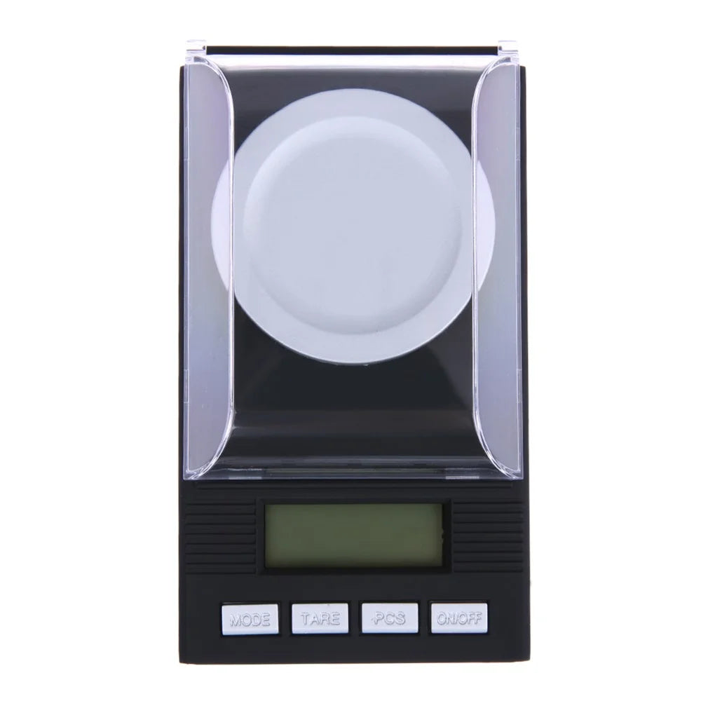 Mini Digital Milligram High Precision Scale 20g/0.001g Gems Jewelry Gold Color Powder Weighing Scale - 3