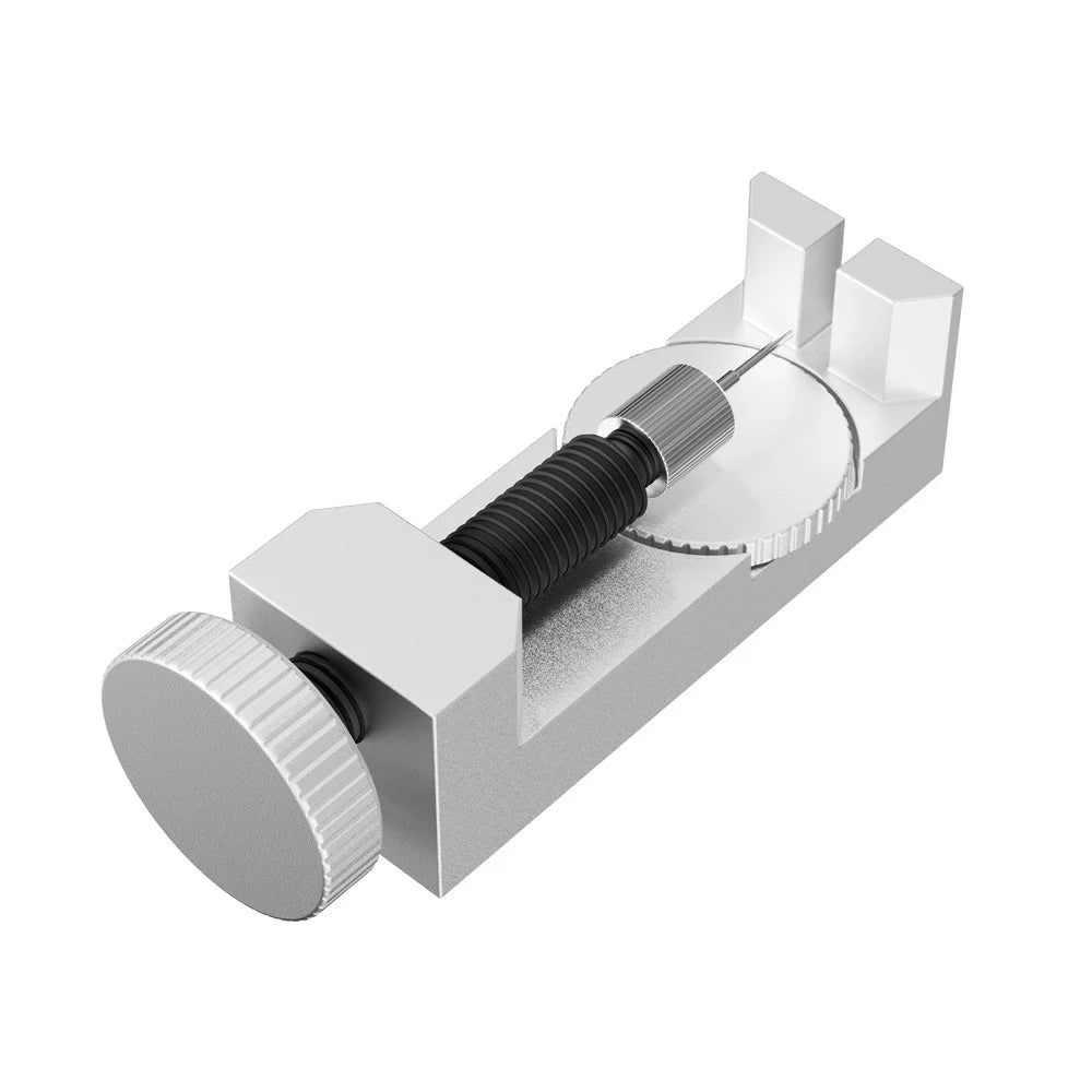 Watch Band Strap Link Pin Remover Repair Tool Kit for Watchmakers - Silver - 2