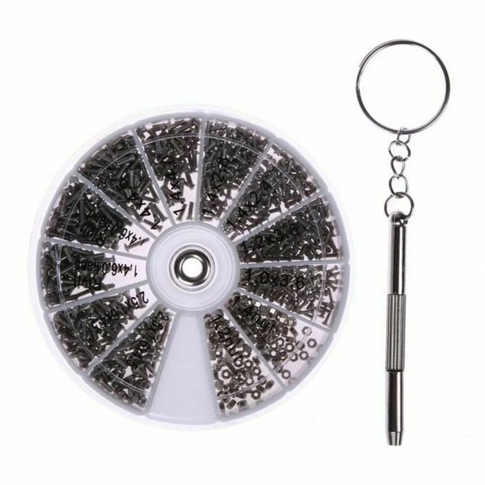 600Pcs Stainless Steel Bolts with Electronic Hexagonal Nut Classification Kit - 2