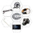 600Pcs Stainless Steel Bolts with Electronic Hexagonal Nut Classification Kit - 3