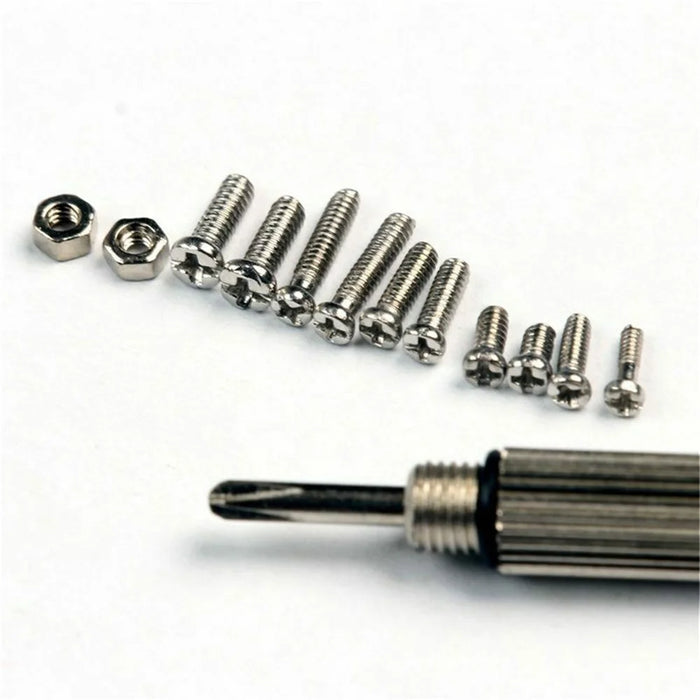 600Pcs Stainless Steel Bolts with Electronic Hexagonal Nut Classification Kit - 5