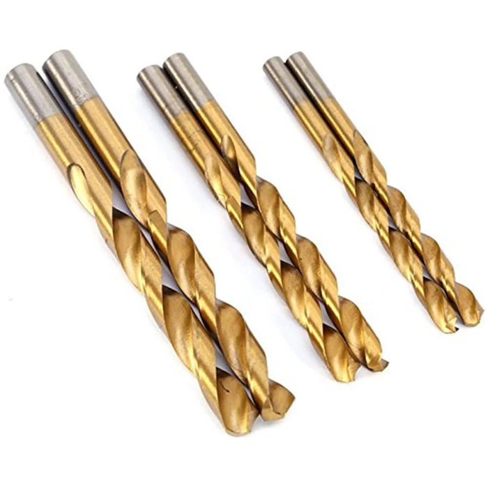 99Pcs/Set 1.5mm - 10mm Titanium HSS Drill Bits - 5