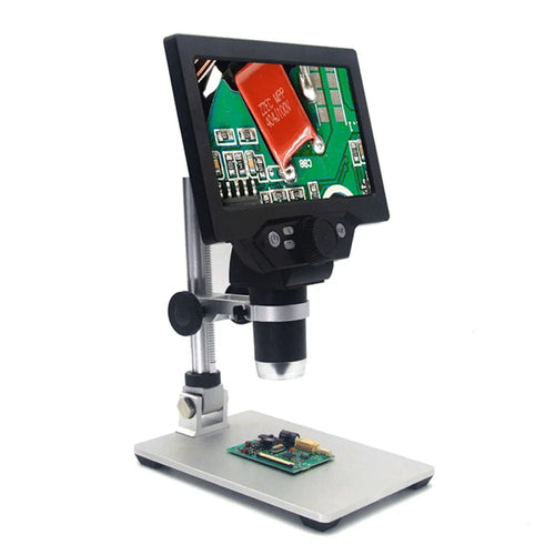 Mustool G1200 Digital Microscope 12MP 7 inch 1-1200x Continuous Amplification Magnifying Glass - US Plug - 1