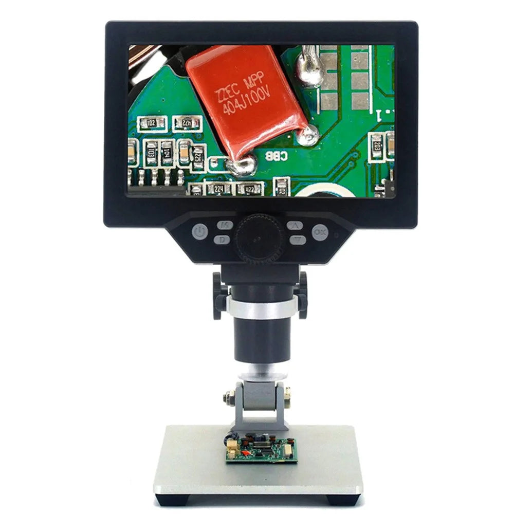 Mustool G1200 Digital Microscope 12MP 7 inch 1-1200x Continuous Amplification Magnifying Glass - US Plug - 2