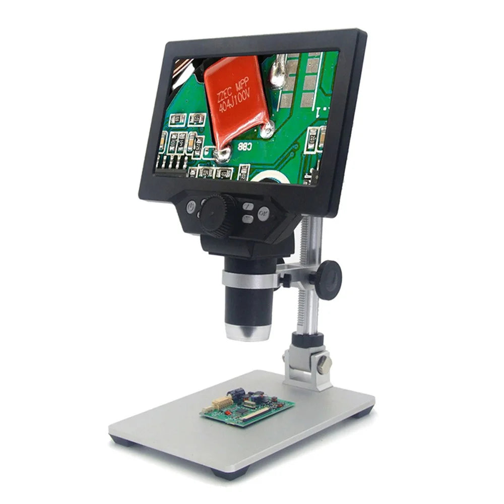 Mustool G1200 Digital Microscope 12MP 7 inch 1-1200x Continuous Amplification Magnifying Glass - US Plug - 3