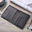 Vintage Multi-function Genuine Leather Card Holder - Black - 1