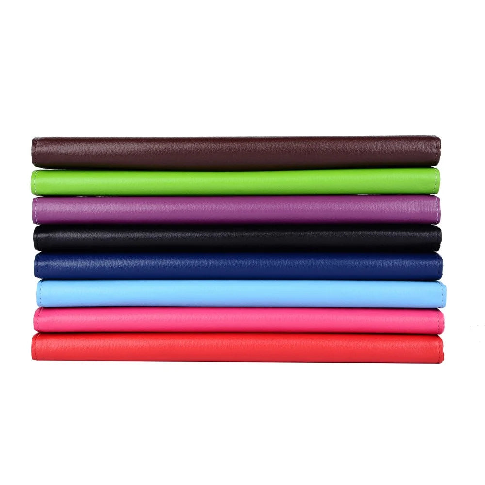 Litchi Texture 2-fold Stand Leather Case for Lenovo TAB 2 A10-70 - Purple - 6