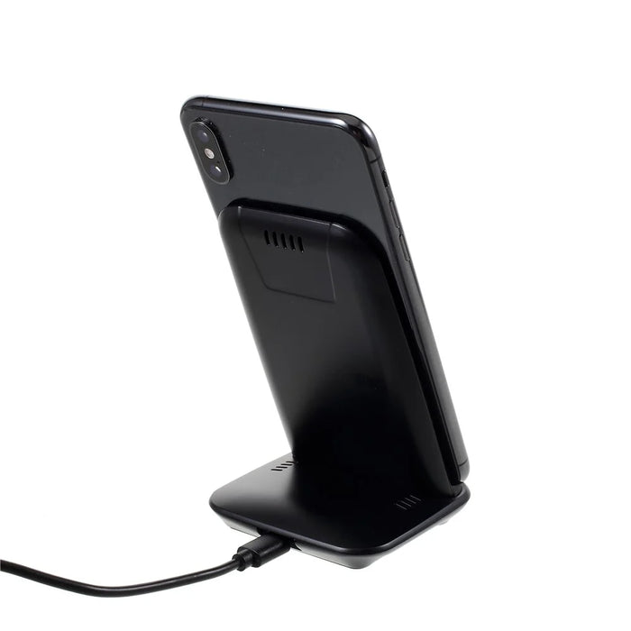 MUIFA 10W Fast Wireless Charging Stand (Support FOD Function) for iPhone XS/XS Max/XR/X, Samsung Galaxy S10/S9/S8/Note9/Note 8 Etc. - 3