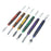 KAISI 6 in 1 Dual Ends Metal Spudger Set Prying Repair Tool Kit for Smartphone Tablet - 1