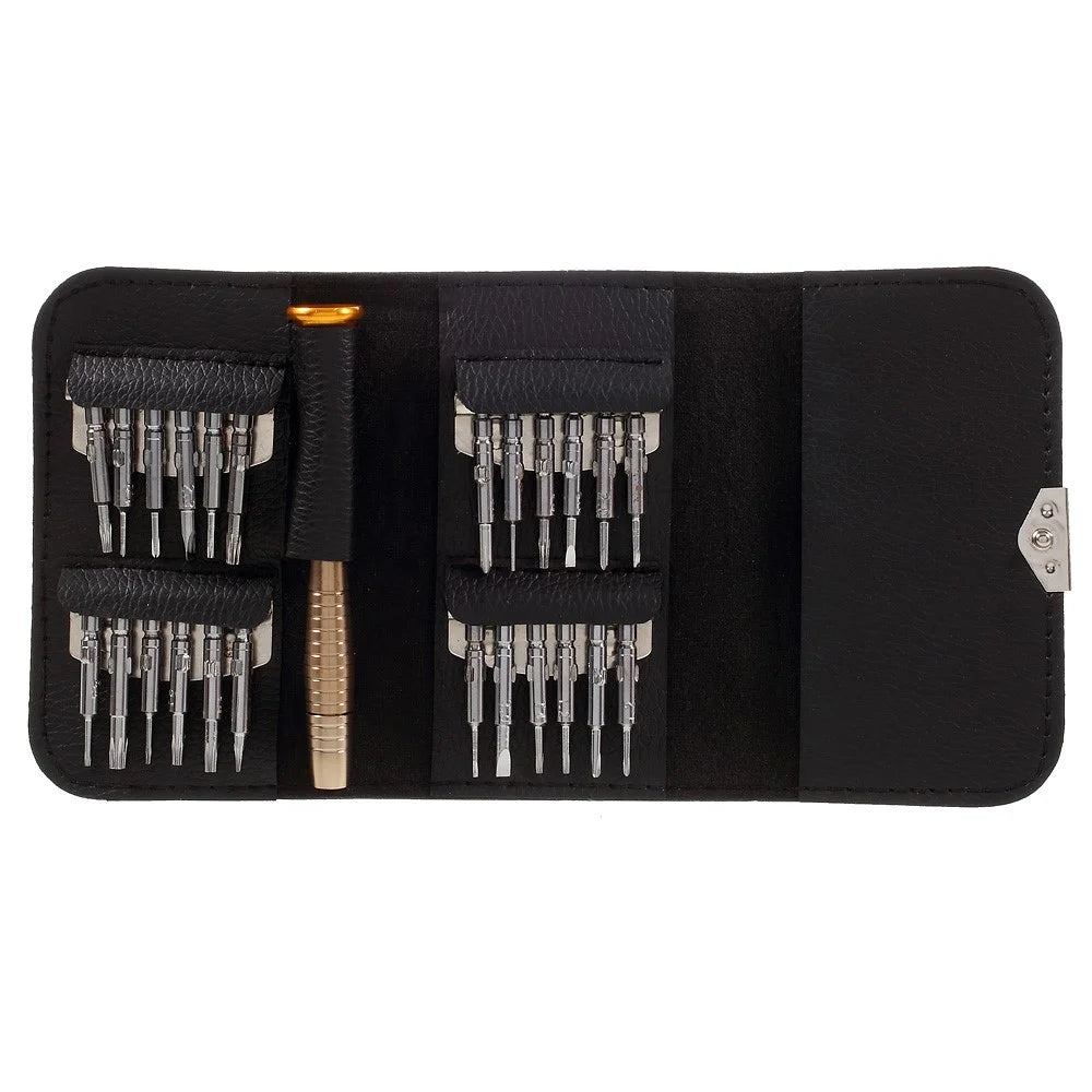 25-In-1 Screwdriver Kit Repair Tools for iPhone Samsung Etc - 1