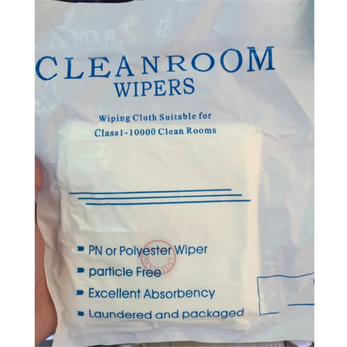 50Pcs/Set Anti-static Polyester Wipers Wiping Cloth, Size: 6 x 6 inch - 1