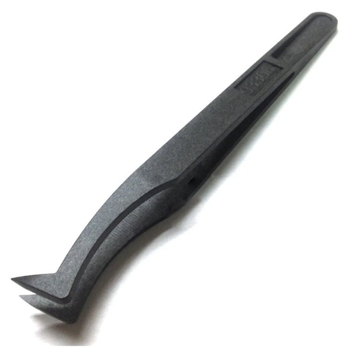 Anti-static Plastic Bend Tweezer Repair Tool - 1