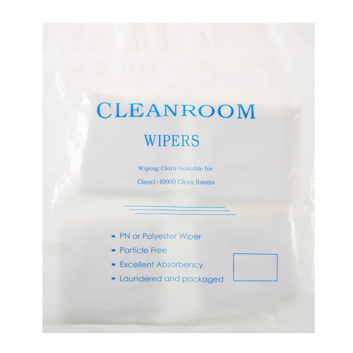 140pcs/Pack Cleanroom Wipers Polyester Anti-Static Particle Free Wiping Cloth - 1