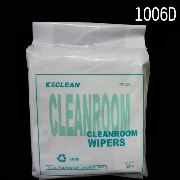 1006D Polyester Cleanroom Anti-static Wipers Wiping Cloth 150pcs/Pack - 1
