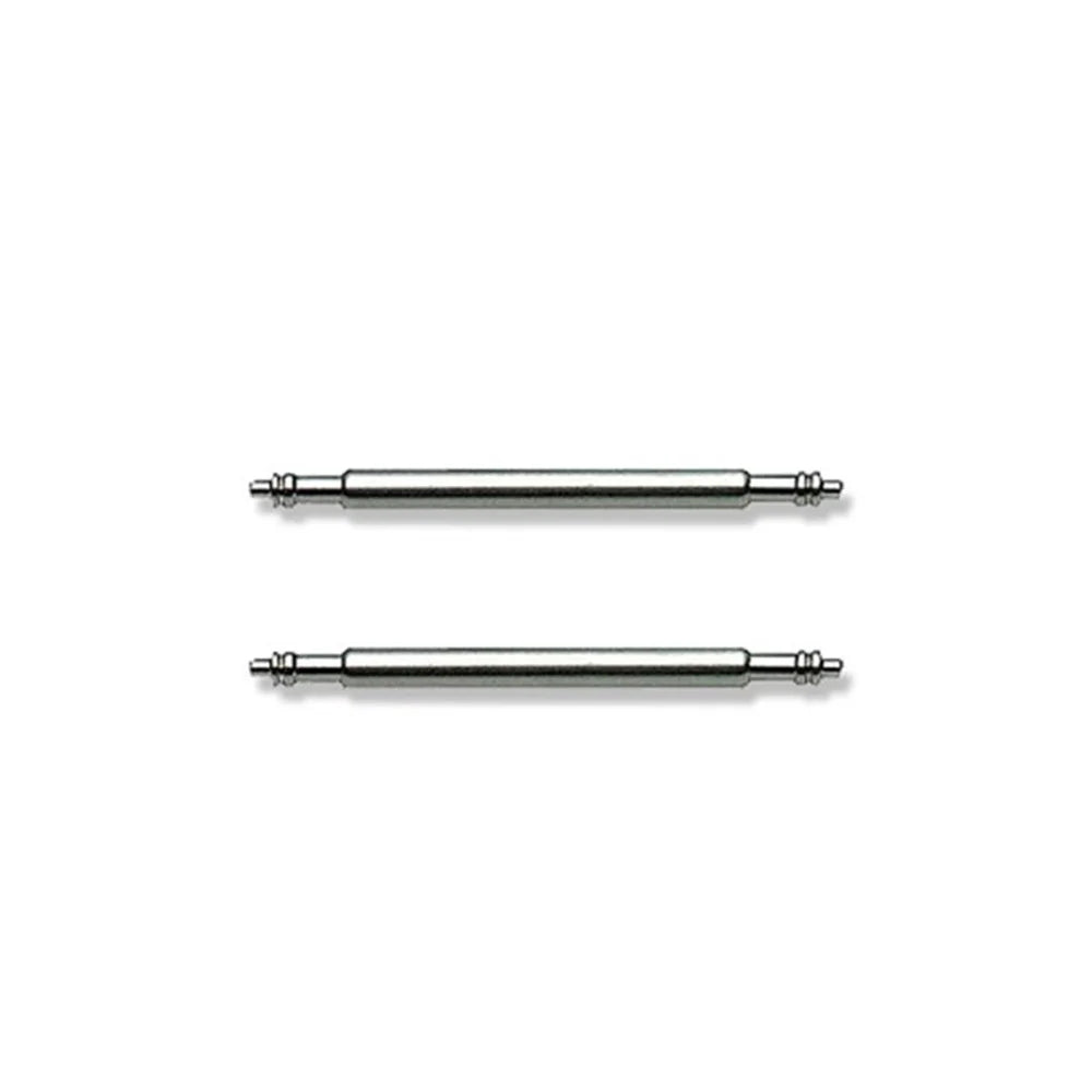 2Pcs 18mm Stainless Steel Watch Strap Spring Bar Pins - 1