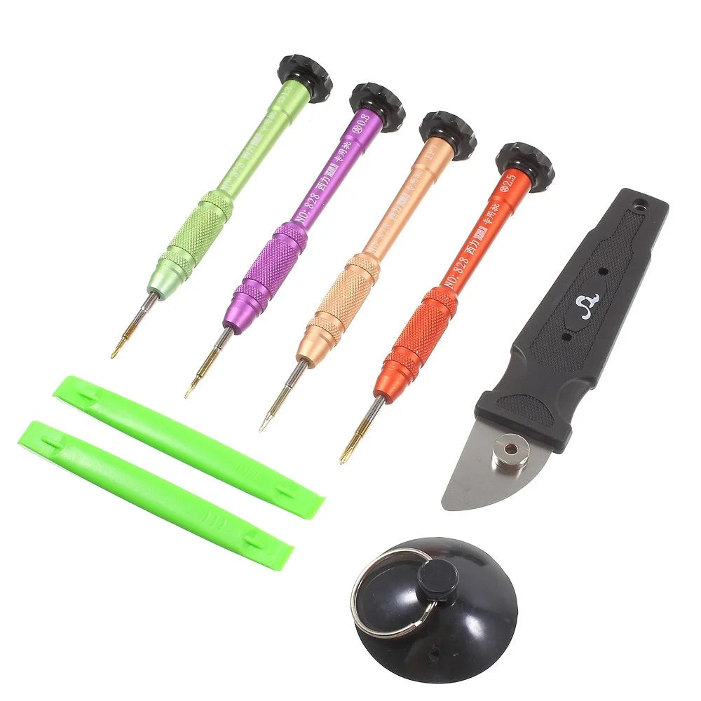 8-in-1 Professional Screwdriver Pry Disassembly Repair Tool Kit for iPhone 7 - 2