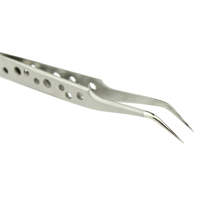 JF-602 High-strength Alloy Curved Tip Tweezer Repair Tool - 3