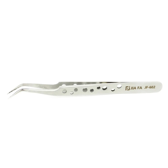 JF-602 High-strength Alloy Curved Tip Tweezer Repair Tool - 4