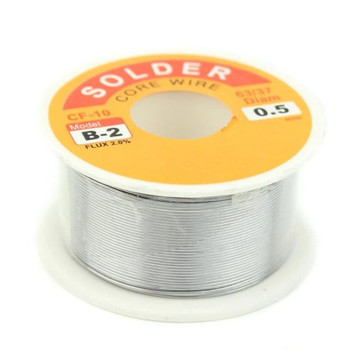 0.5mm 63/37 Tin Lead Welding Soldering Solder Wire Rosin Core Reel - 2