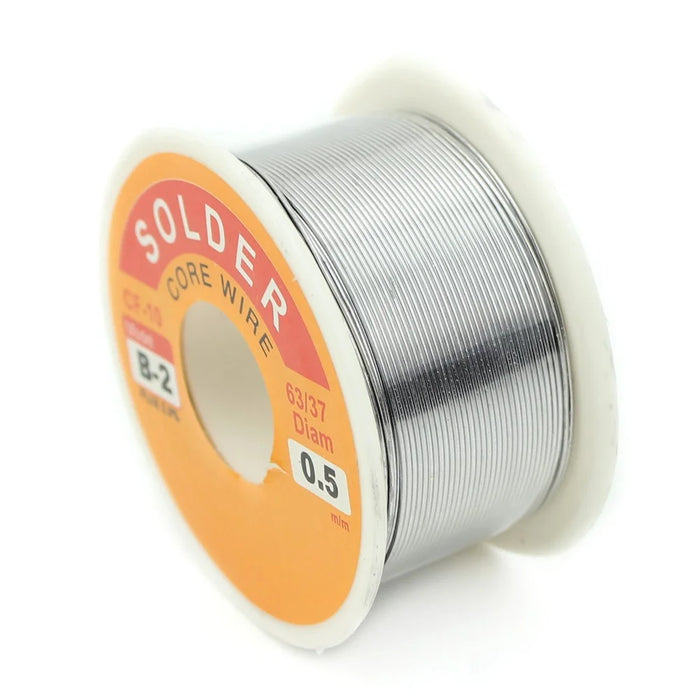 0.5mm 63/37 Tin Lead Welding Soldering Solder Wire Rosin Core Reel - 4