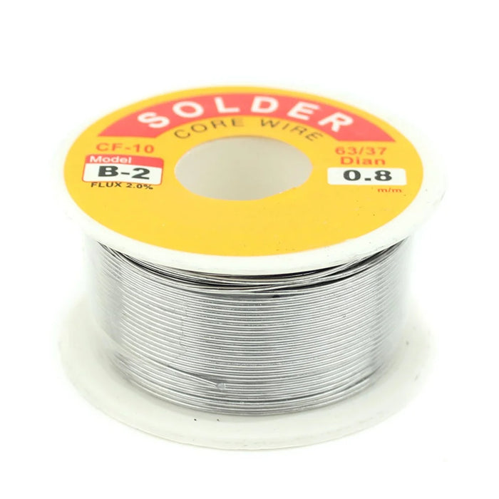 0.8mm 63/37 Tin Lead Rosin Core Solder Soldering Wire Reel - 3