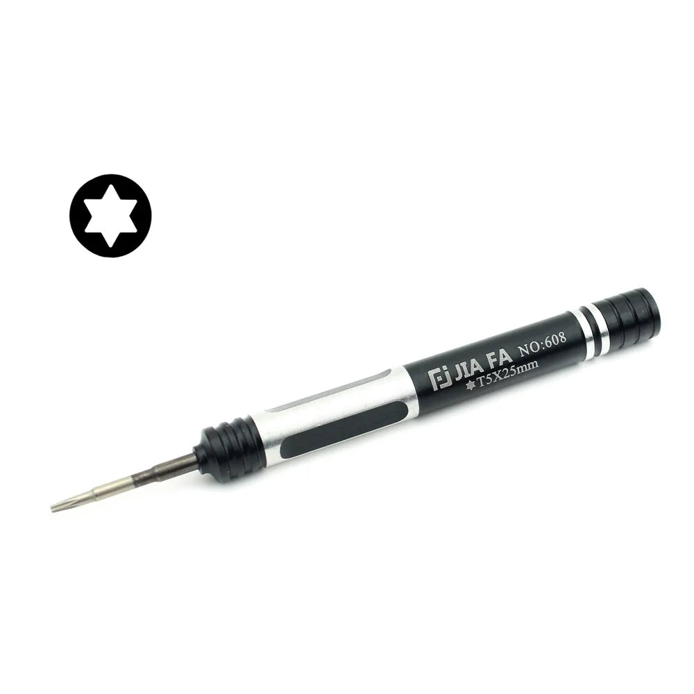 Non-slip Handle Professional Precision T5 x 25mm Torx Screwdriver - 1