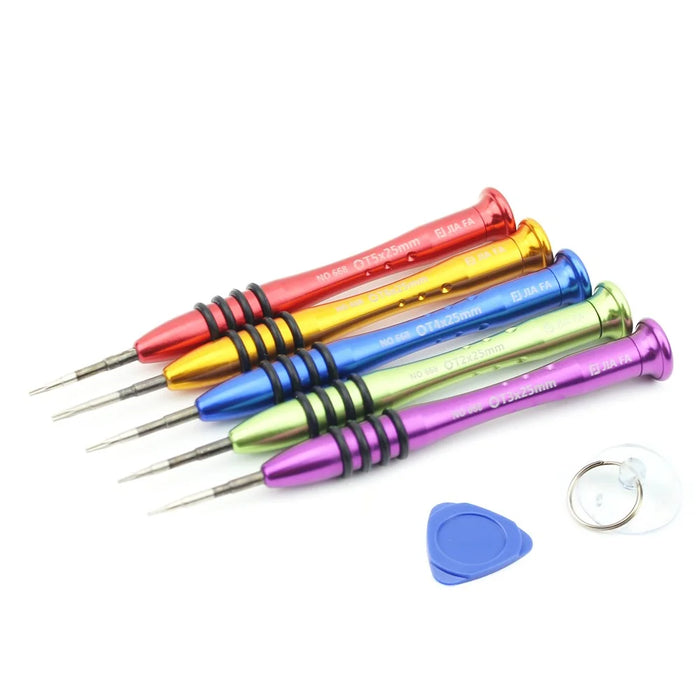 JF-825 7-in-1 Professional Repair Tool Anti-slip Handle Torx Screwdriver Kit - 1