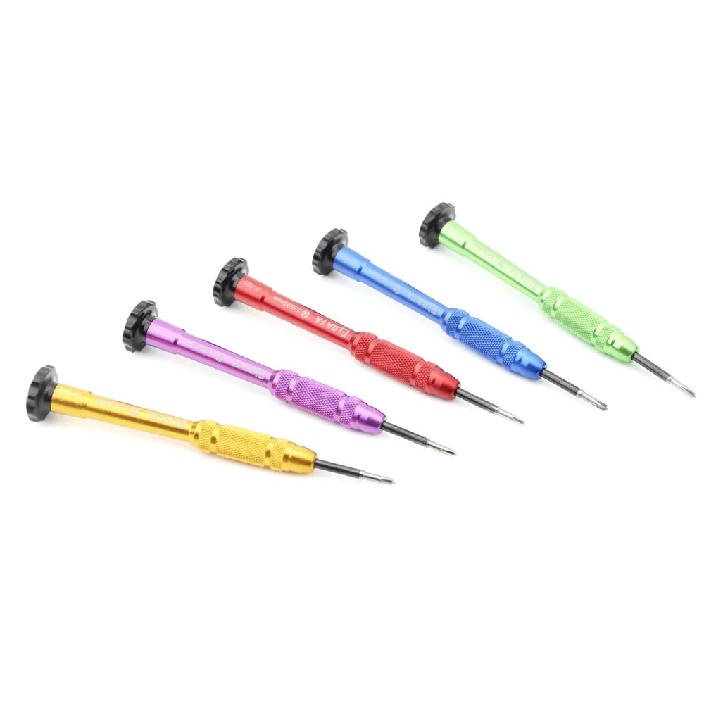 Professional Anti-slip Handle Precision 0.8 Pentagon Screwdriver - Green - 5