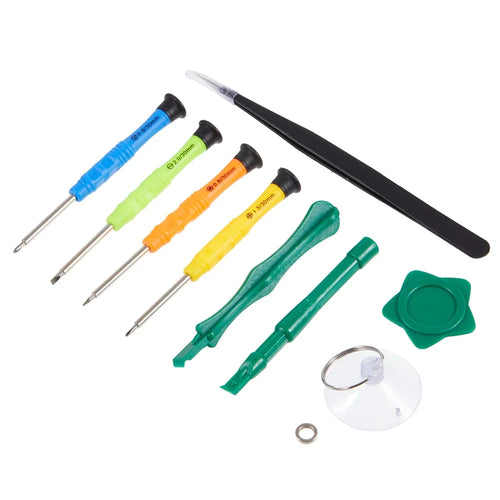 10Pcs / Set Repair Tool Kit Cellphone Tablet Magnetic Screwdriver Opening Pry Tools - 1