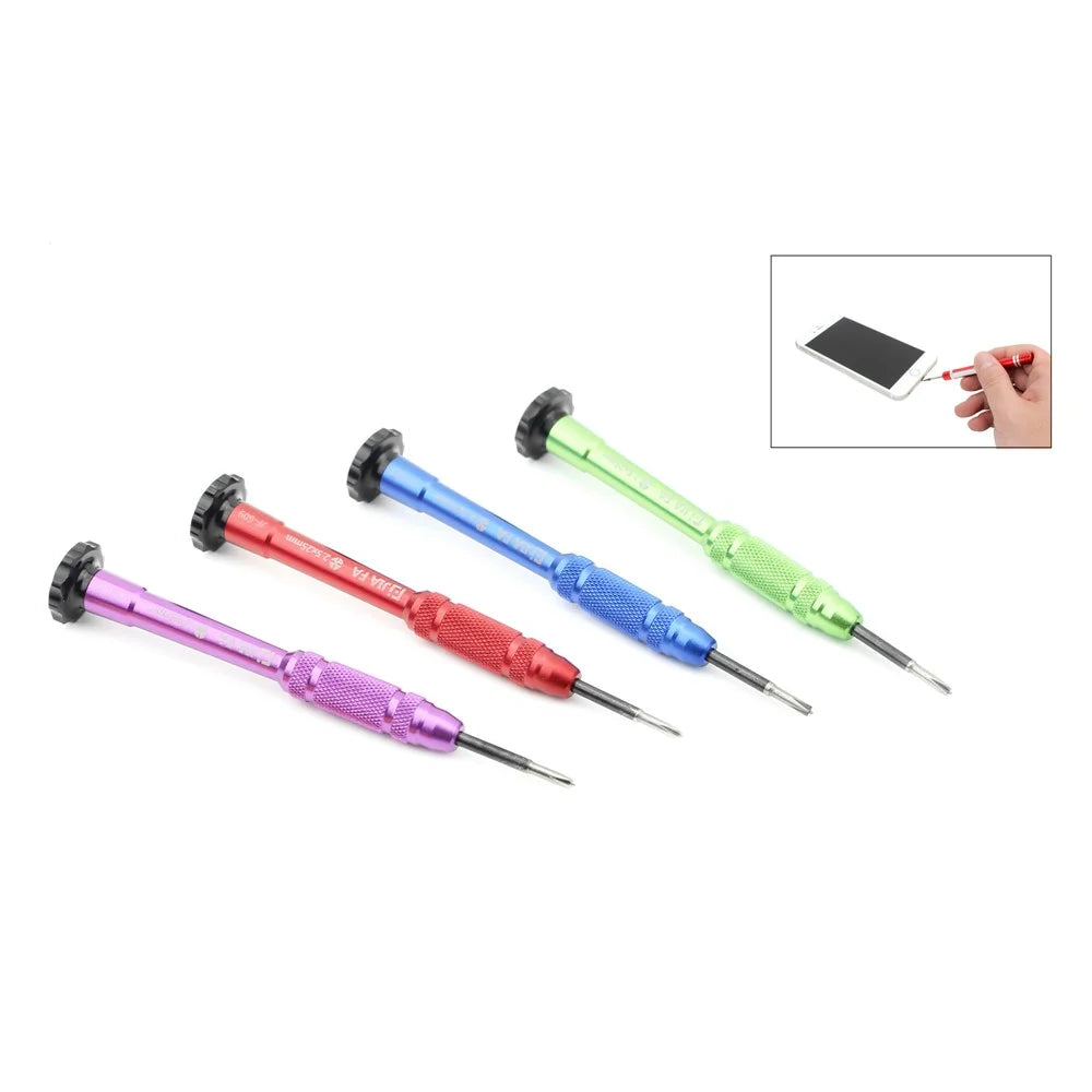 JF-8126 15 in 1 Repair Tool Set Opening Tool Kit for iPhone Samsung etc. - 2